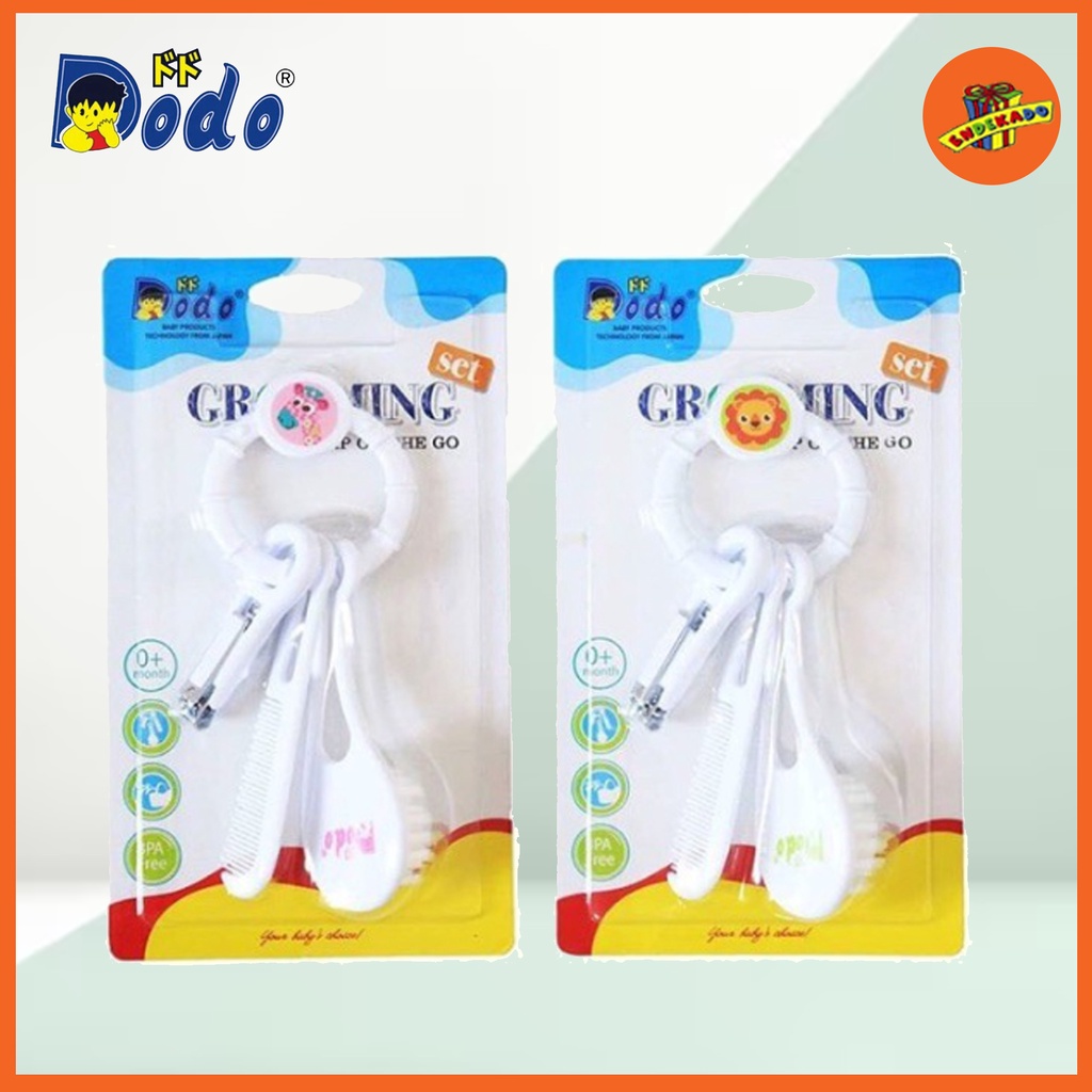 DODO Grooming Set Gunting Kuku + Sisir Bayi