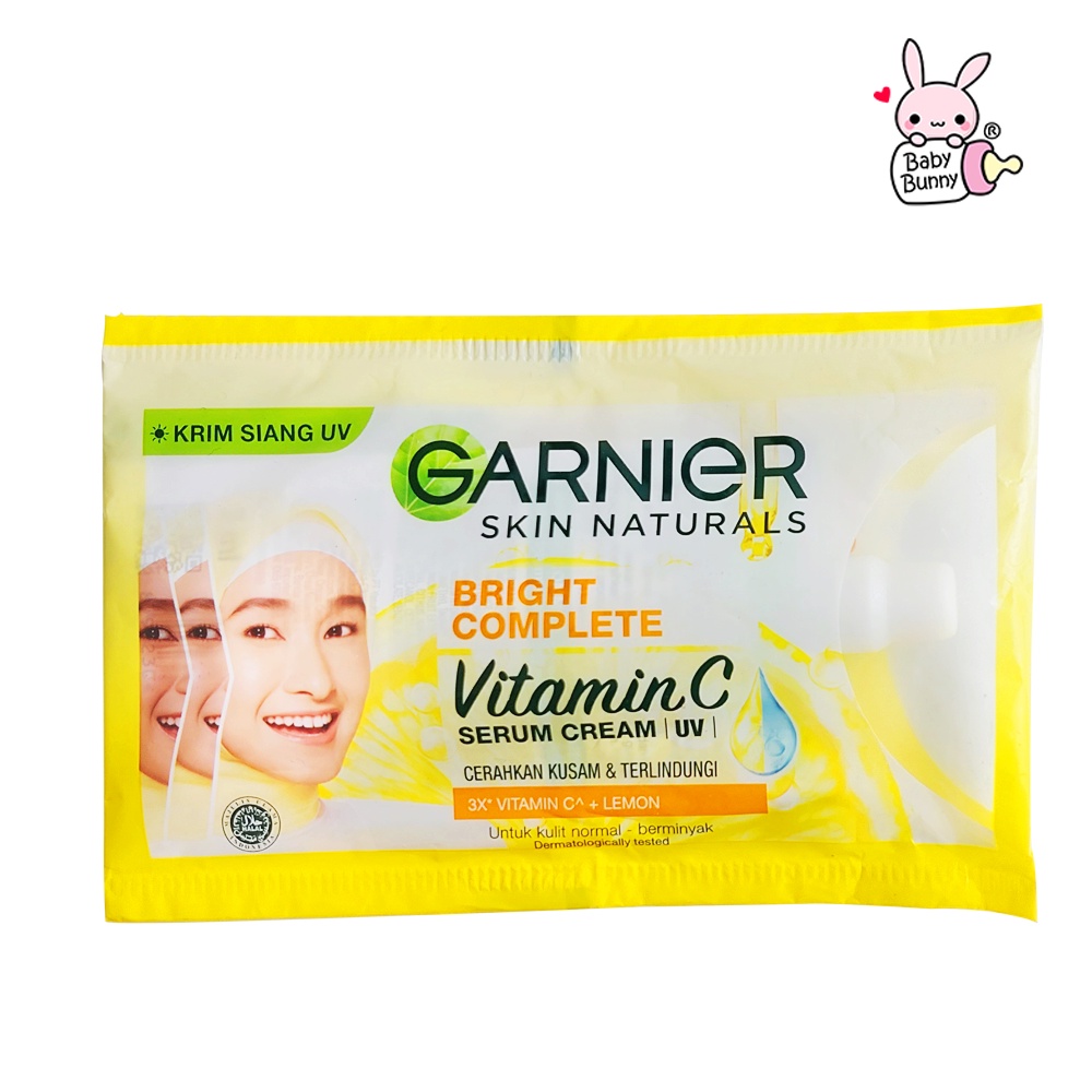 ❤ BELIA ❤ Garnier Yoghurt Sleeping Mask | Light Complete | Sakura White Whitening Serum Cream 7mL | BABY BUNNY