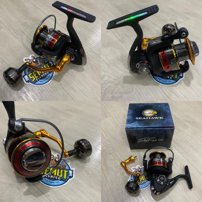 Reel Spinning Seahawk Sky Fish