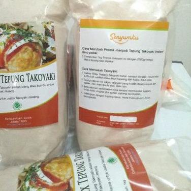 

♗ Biang Tepung Takoyaki / Premix Bisnis diBooth/Mall, HALAL MUI CERTIFIED ♘