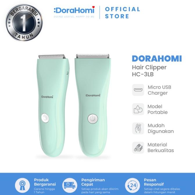 DoraHomi Alat Cukur Rambut portable Mesin potong jenggot Cas baterai