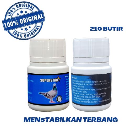 SUPER STAR MERPATI - 210 BUTIR