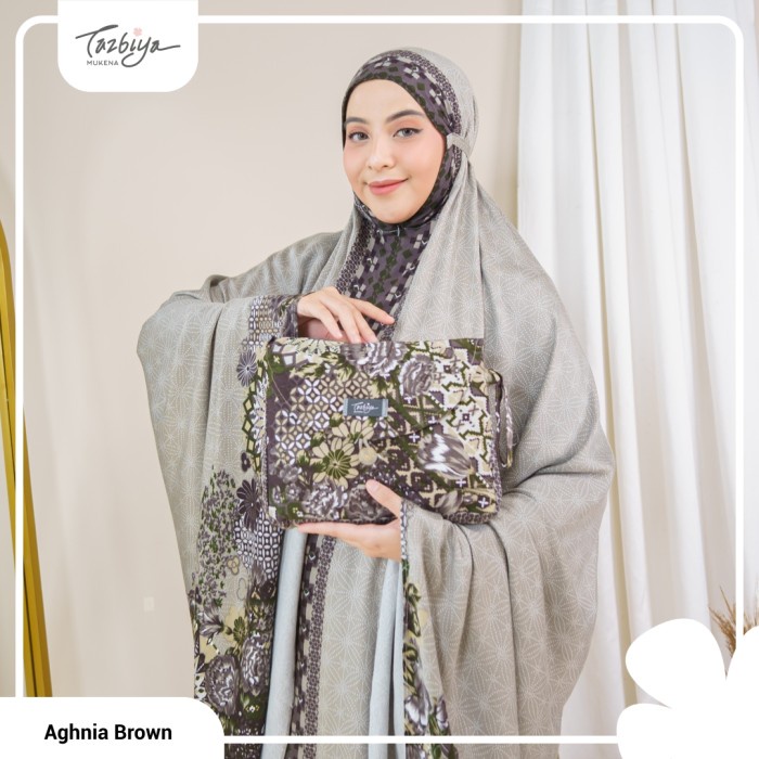 MUKENA TAZBIYA AGHNIA MUKENA DEWASA ALLSIZE