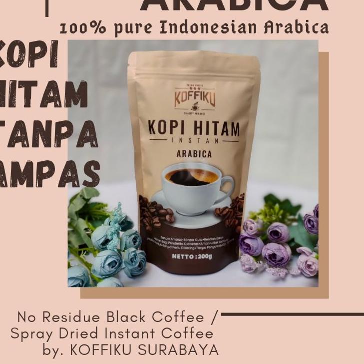 

✲ Jual Spray Dried Instant Coffee [100% Arabica] / Instant Black Coffee Jual Kopi Hitam Tanpa Ampas ❊