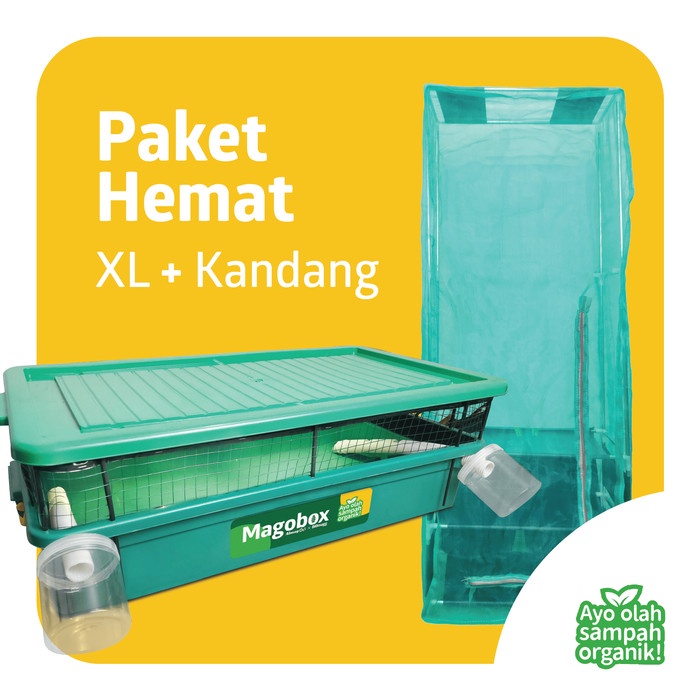 Best Seller Magobox Xl + Kandang (Paket Hemat)