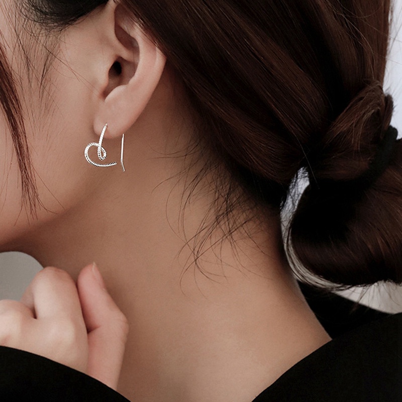 Anting Hoop Indah Berlebihan Fashion Anting Zirkon Emas Sederhana Sederhana Untuk Wanita Temperamen Unik