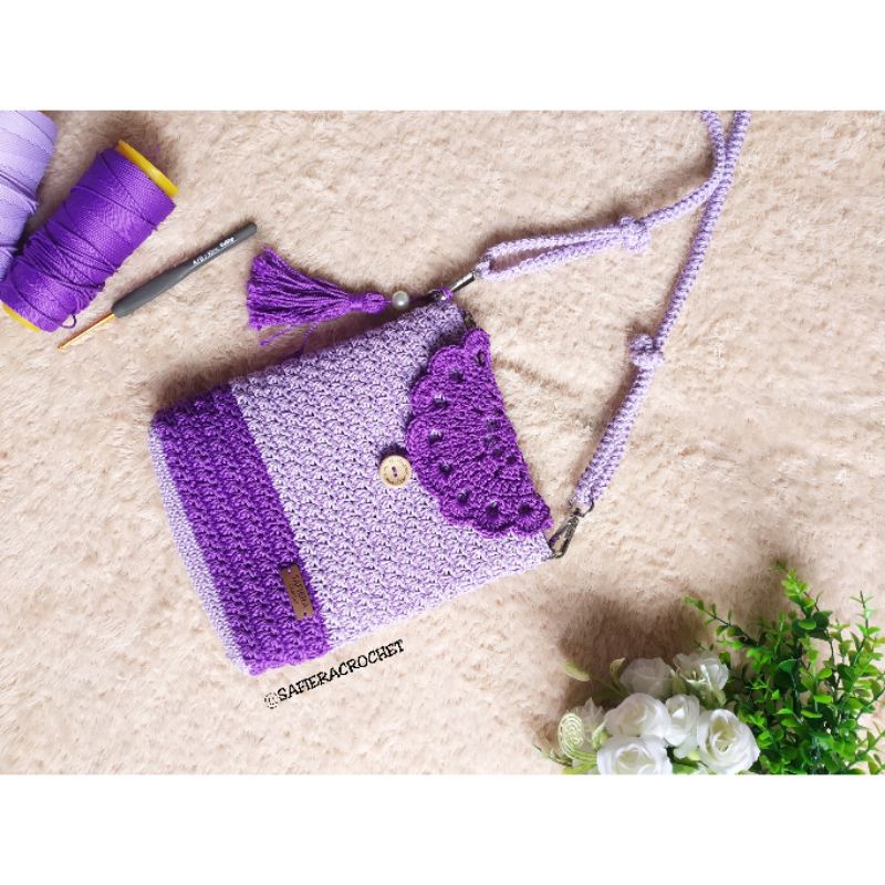 Nuna Sling Bag / Tas Rajut Selempang