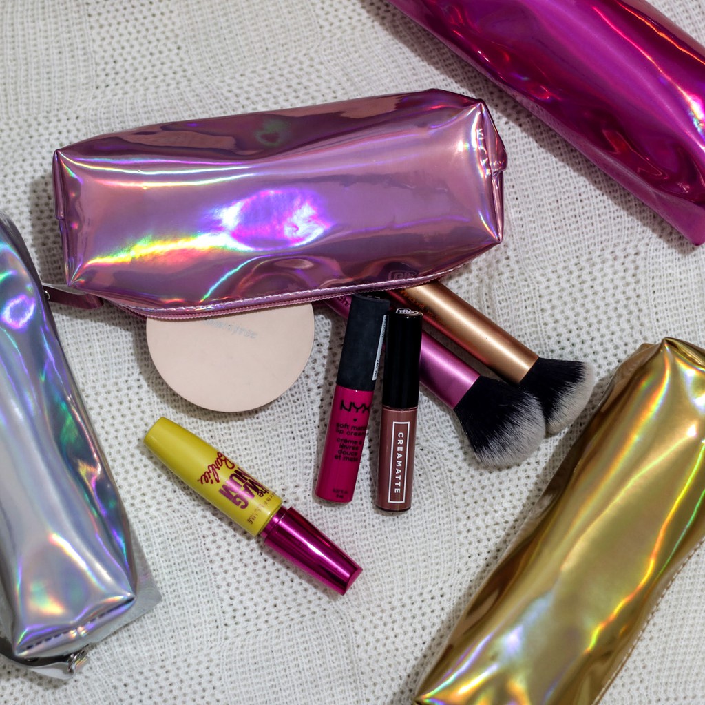 

Terlaris ✨ -TEMPAT PENSIL HOLOGRAM | COCOK UNTUK TEMPAT PENSIL ATAU MAKEUP POUCH- 2.2.23