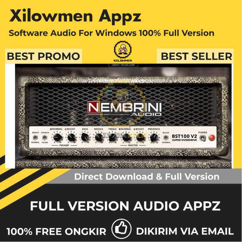 [Full Version] Nembrini Audio BST100 V2 Pro Lifetime Audio Software WIN OS