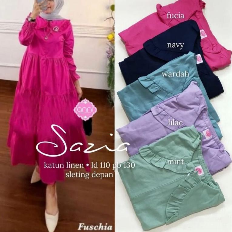 HARGA SPESIAL Sazia dress linen