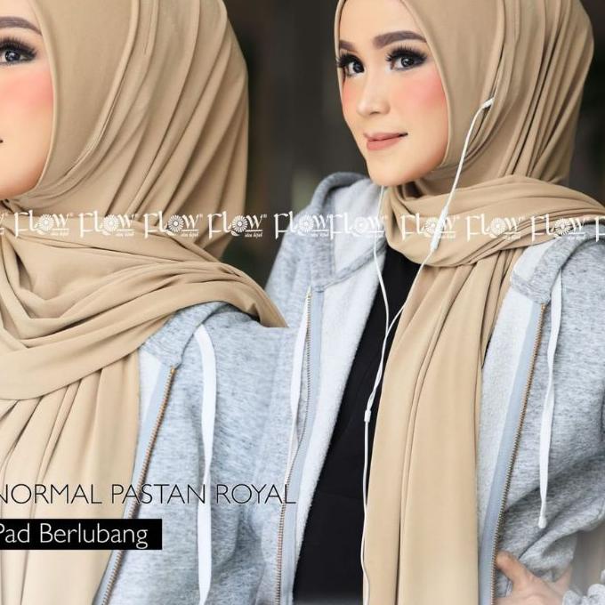 ℗ Jilbab Hijab Kerudung Pashmina Instan Bergo Instant Soft Pet Pastan Royal Jersey Simple Polos Vari