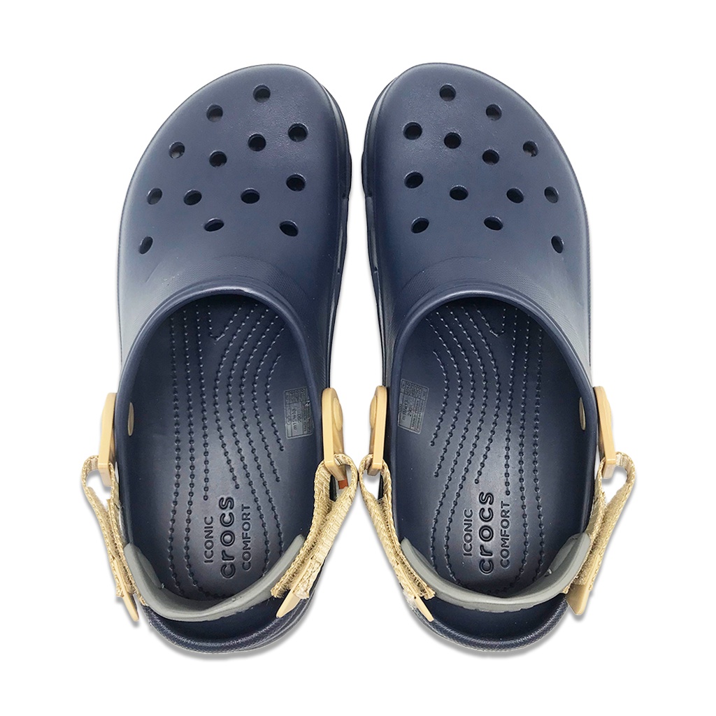 Sandal Crocs Classic All-Terrain Clog Unisex Casual Shoes / Sepatu Sandal Pria Wanita / Sandal Kasual - Navy