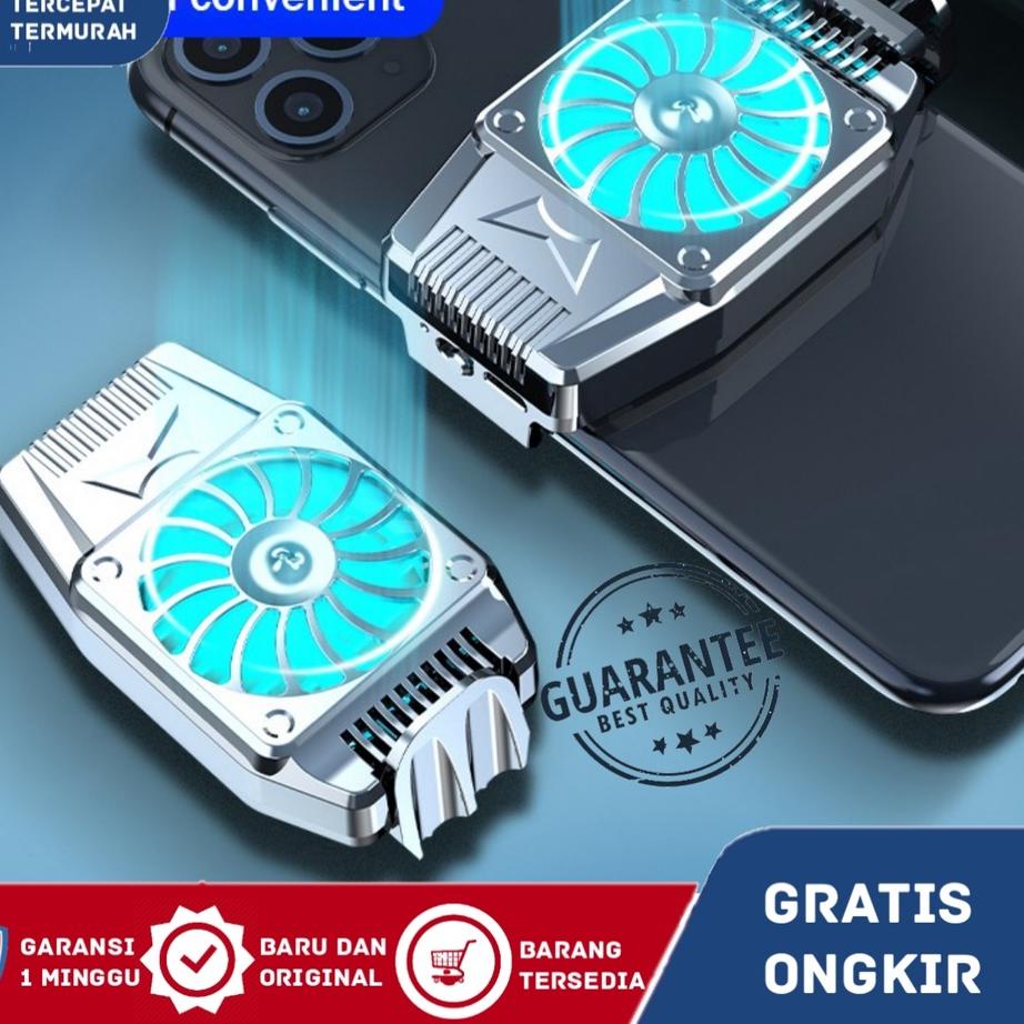 Terlaku..!! Fan Cooler Handphone Kipas Hp Cooling Pad Gamepad Pendingin Hp Mobile Android ⋆woi✧