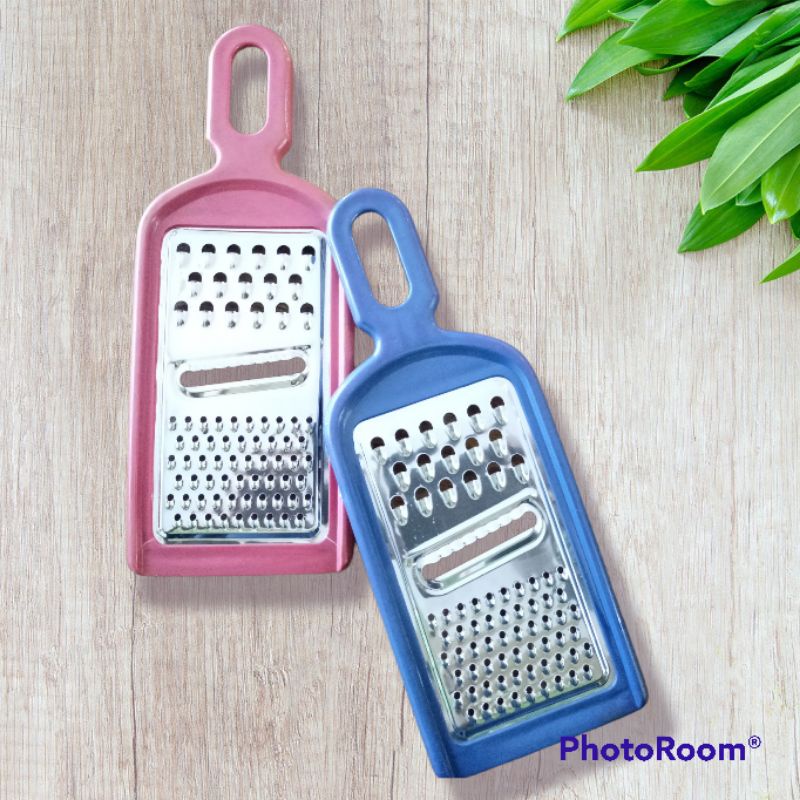 PARUTAN 3 UKURAN / 3 SIZE IN 1 BUAH / KEJU / SAYUR / GRATER STAINLESS