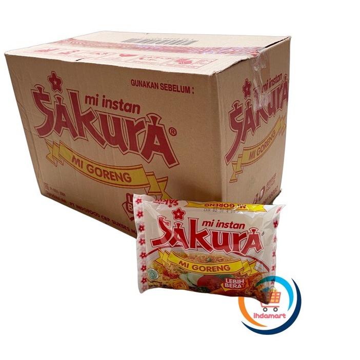 

☞ Mie Instan Sakura Goreng 60 gr 1 Dus Isi 40 pcs ℮