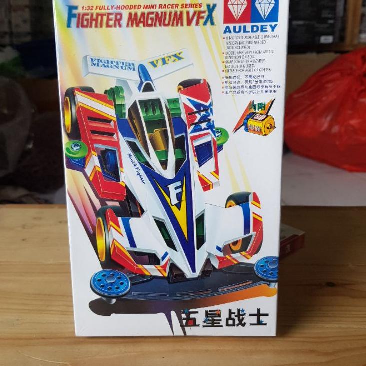 Bonus Bubble MINI 4WD AULDEY FIGHTER MAGNUM VFX SUPER 1 CHASSIS