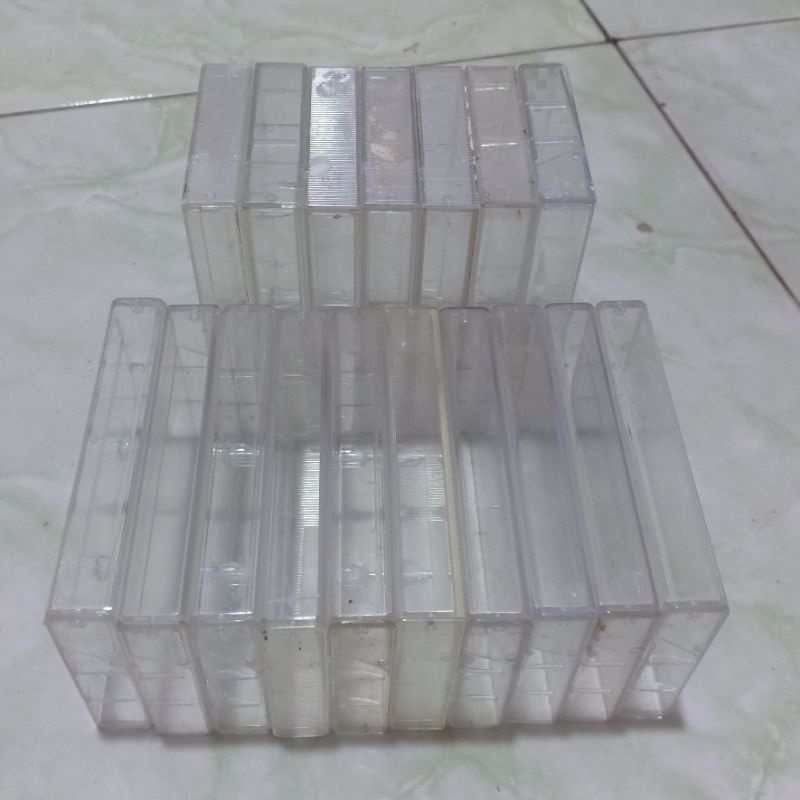 kotak mika kaset pita (BEKAS)