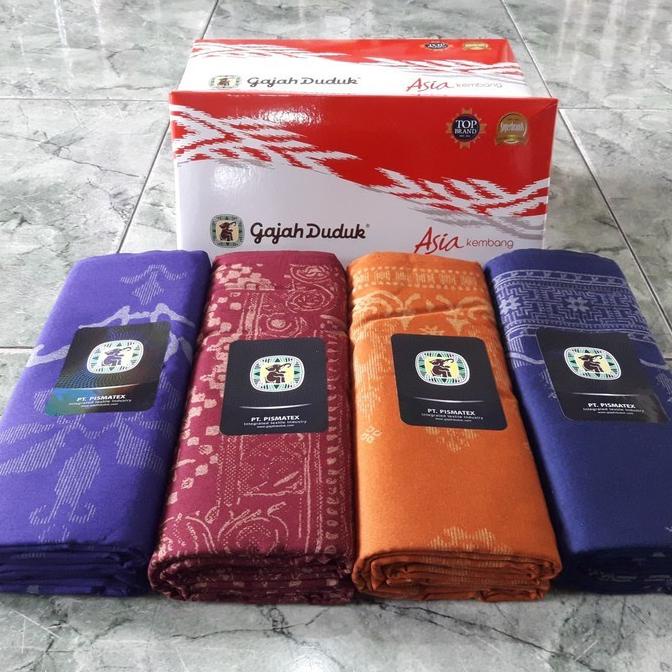 KAIN SARUNG GAJAH DUDUK ASIA KEMBANG MOTIF BALI SONGKET SAMPING G646546U