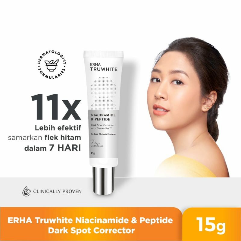 ERHA Truwhite Niacinamide &amp; Peptide Dark Spot Corrector ~ ORIGINAL 100%