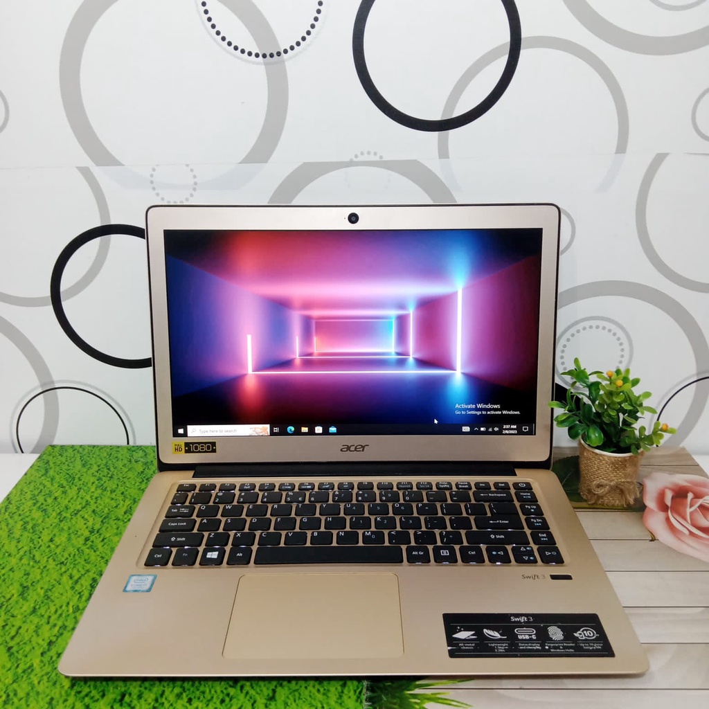 NEW...ACER SWIFT 3 SF314-51 CORE i7-7 RAM 8/256 GB SSD BACKLIGHT NEW EXDISPLAY 14INCH HD