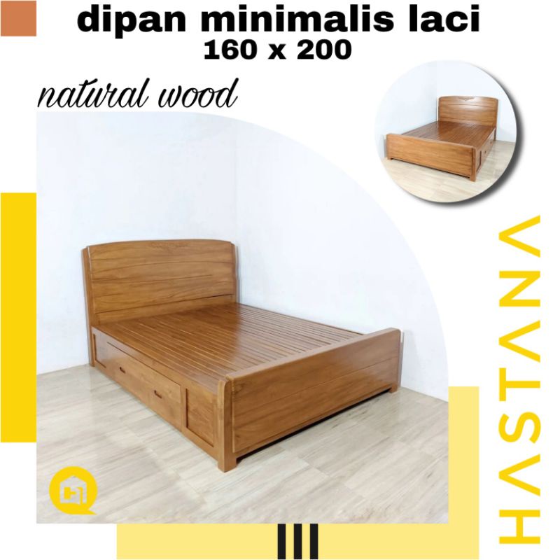 dipan minimalis kayu jati dipan blok kayu dipan laci kayu dipan minimalis jepara