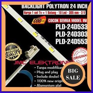 tools n parts BACKLIGHT TV LED POLYTRON PLD24D533 PLD24D303 PLD24D553 PLD 24D533 24D303 24