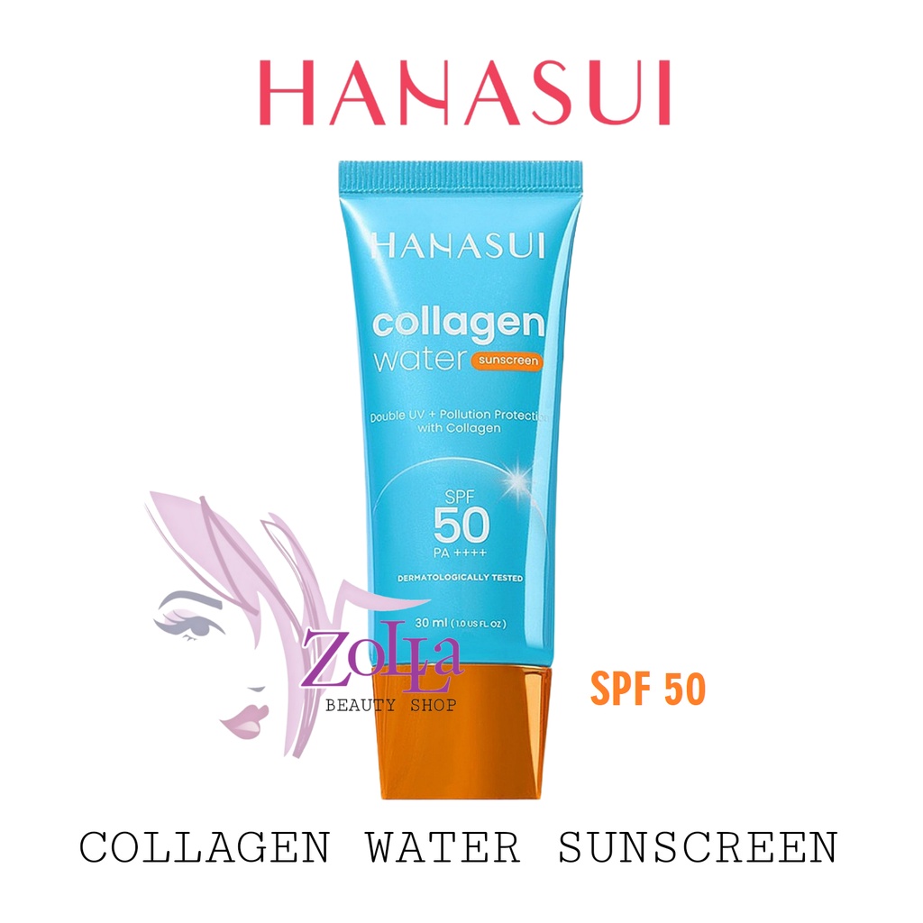 HANASUI COLLAGEN WATER SUNSCREEN SPF50 - BPOM - SUNSCREEN HANASUI MURAH