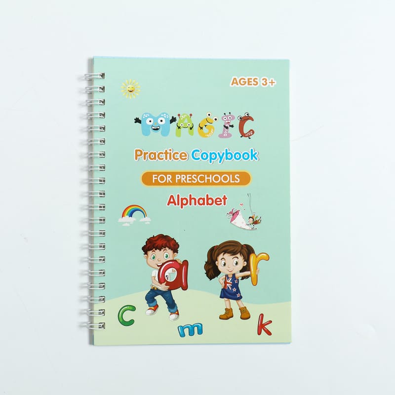 Practice Copybook For Preschool / Buku Belajar Anak Paud