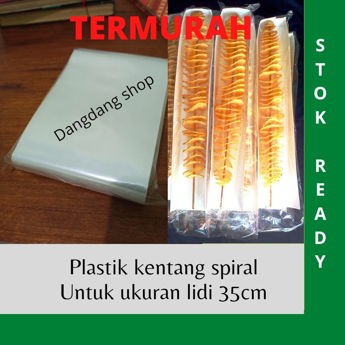 [Sealer ] Plastik Kentang Spiral Plastik Kentang Ulir Murah [Sisealer]