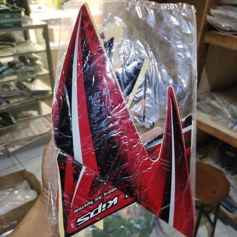 striping ninja ss 2012 merah
