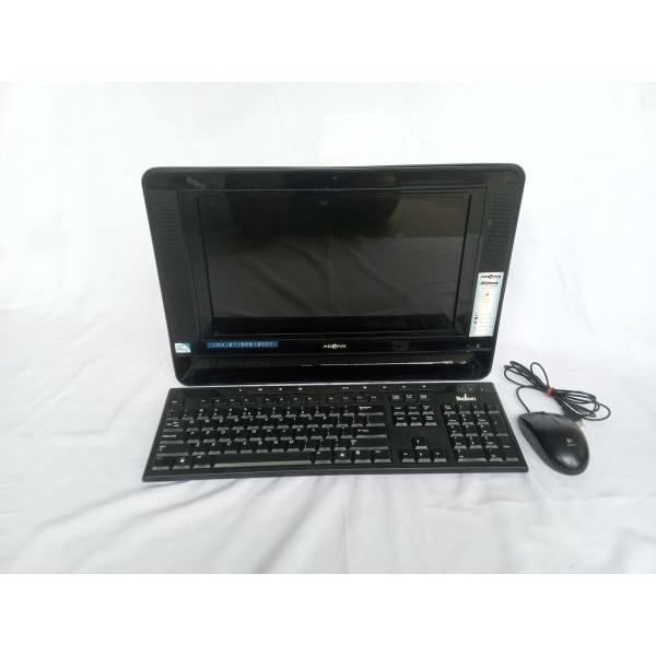 PC ALL IN ONE IRIT LISTRIK PROCESSOR DUAL CORE RAM 2 GB HDD 160 GB MANTAP BUAT BISNIS ONLINE