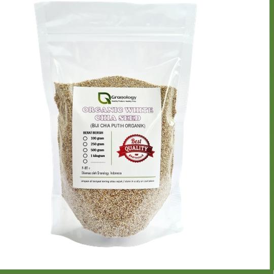 

☁ Organic White Chia Seed Peru (500 gram) by Granology ☪