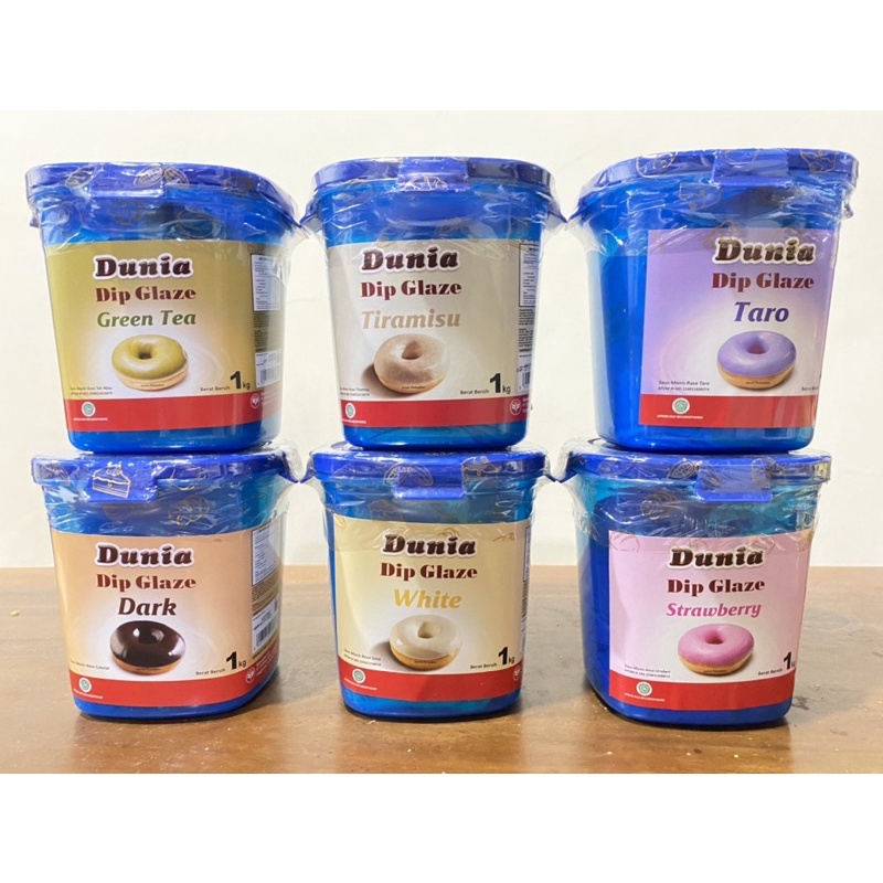 

Dunia Glaze 500gr Repack Topping Donat Kue Pisang Crispy dll