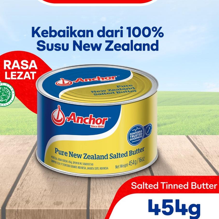 

✤ Anchor Salted Butter 454g - Mentega Asin New Zealand ➴