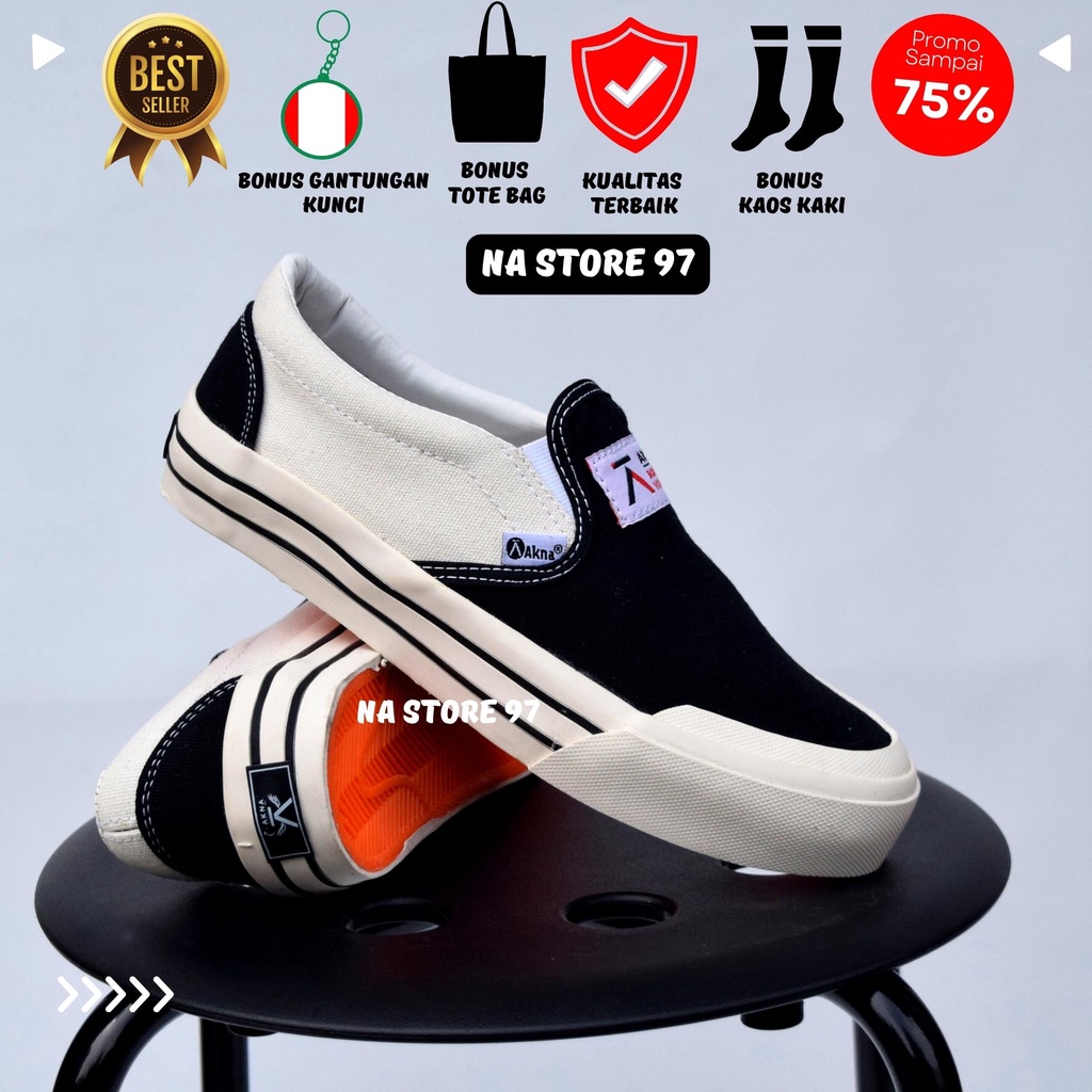 SEPATU AKNA TEKTONA SLIP ON