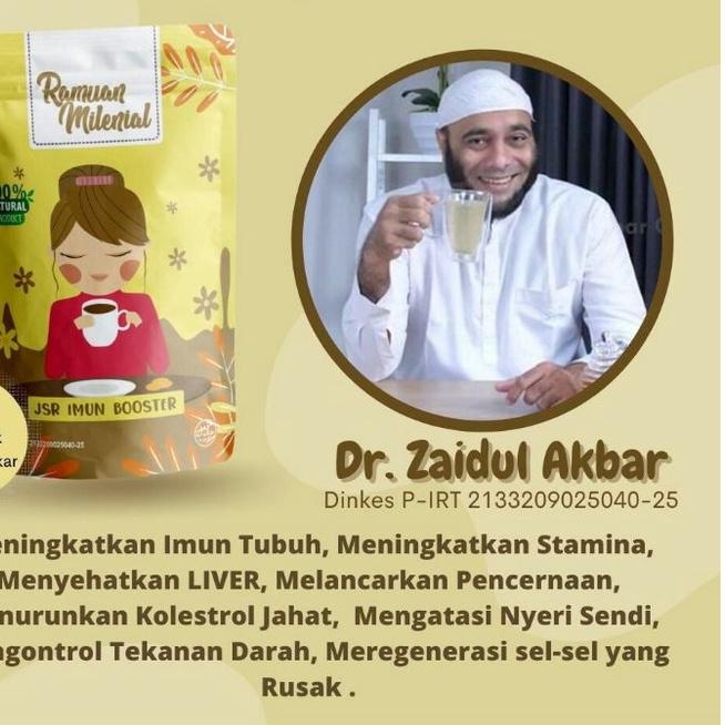 

➶ Dr. ZAIDUL AKBAR JSR IMUN BOOSTER • MEN FUNGSI LIVER • JSR ♨