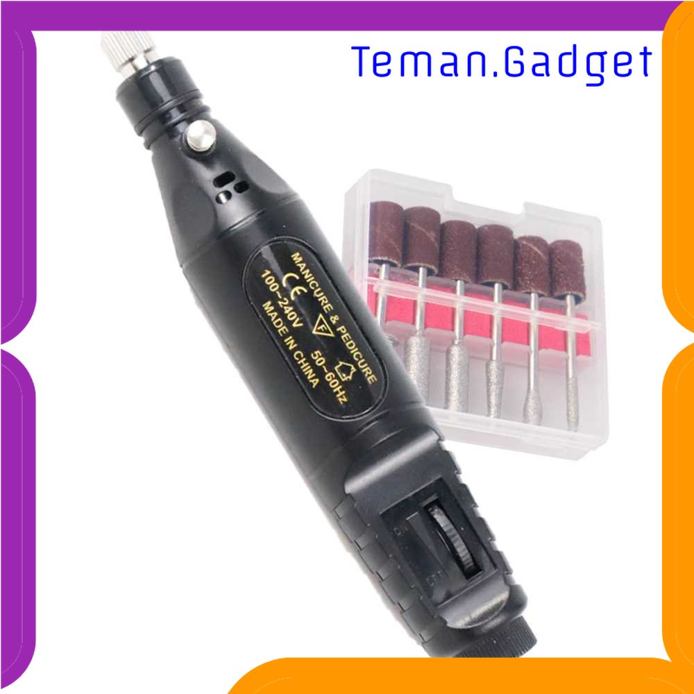 TG - PRW XINGWEIQIANG Bor Kuku Nail Grinder Polishing Electric Drill 130W - KJ005