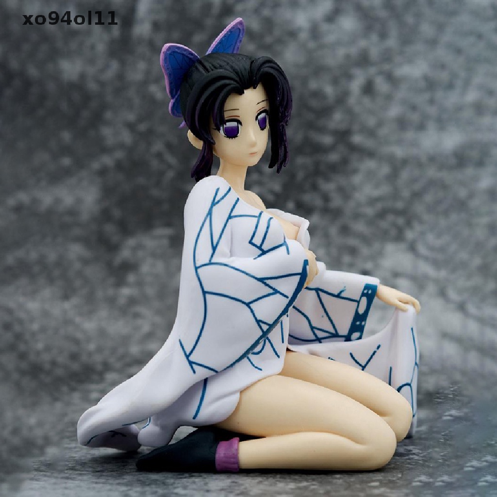 Xo Demon Slayer Anime Figure Kochou Shinobu Figure Kimetsu No Yaiba Model Boneka OL