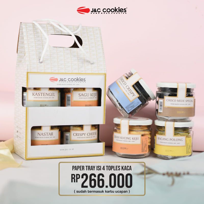 

Hampers Reguler j&c cookies/Hampers kekinian/hampers lebaran