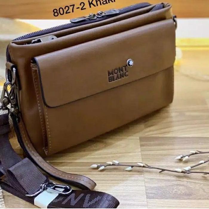 ☉ Tas Selempang Mont*Blanc 8027 Import ➽