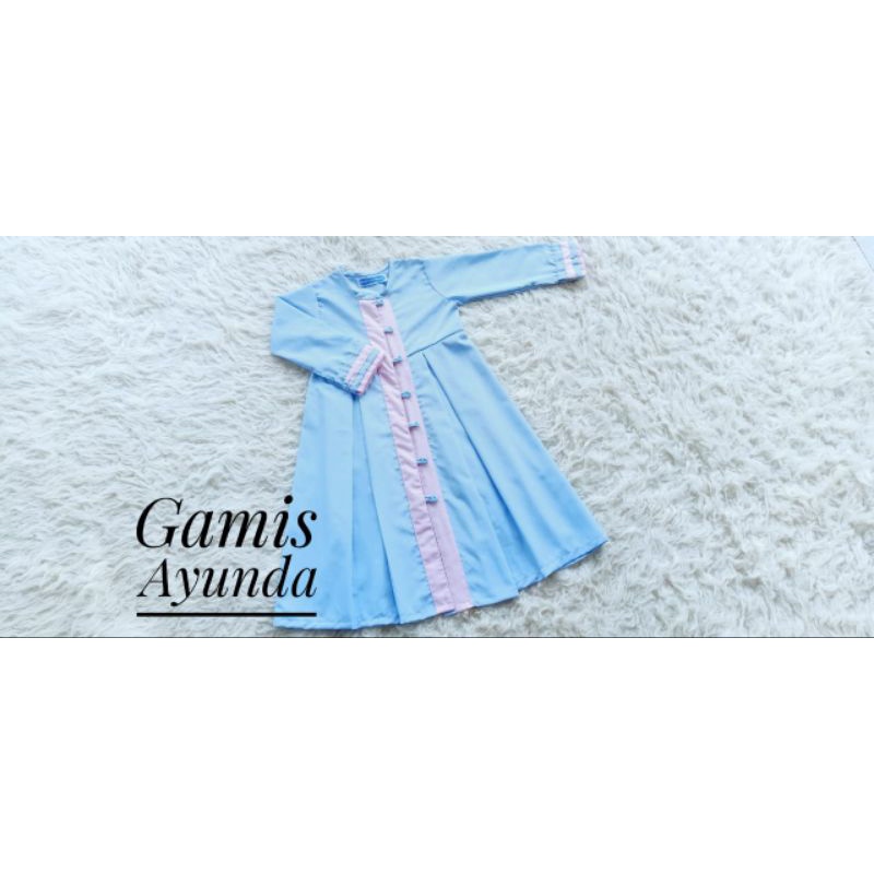 gamis ayunda/gamis toyobo terbaru/gamis lebaran terbaru/gamis couple ibu dan anak/gamis couple keluarga/gamis lebaran jumbo