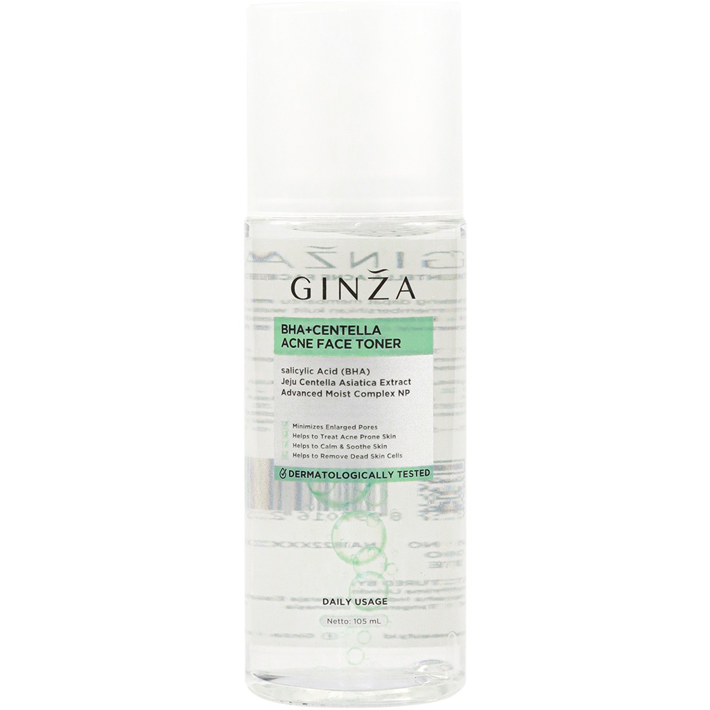 Ginza dermatologically tested face toner 105