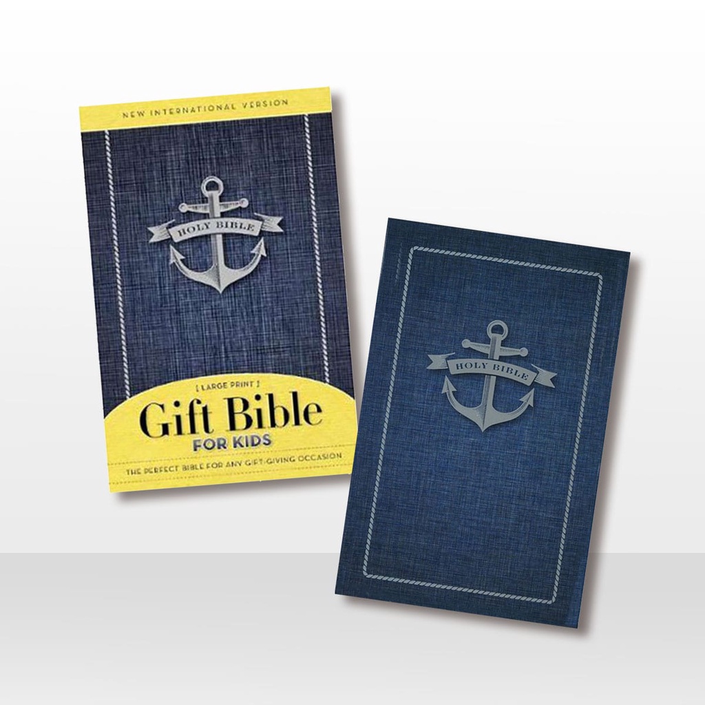 NIV Gift Bible For Kids LP SC Blue