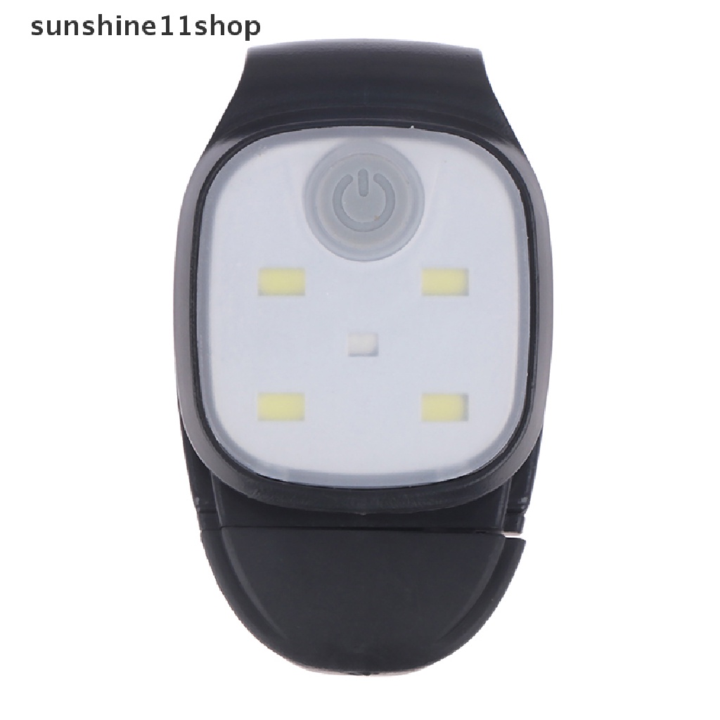 Sho Senter Klip LED 4mode Lighg USB Rechargeable Clip On Aksesoris Lampu N