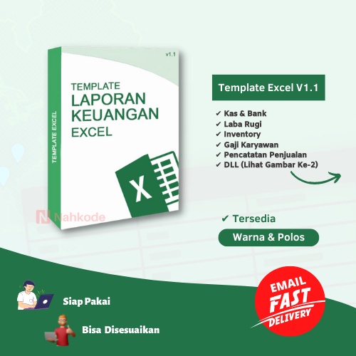 Template Excel Laporan Keuangan / Akuntansi