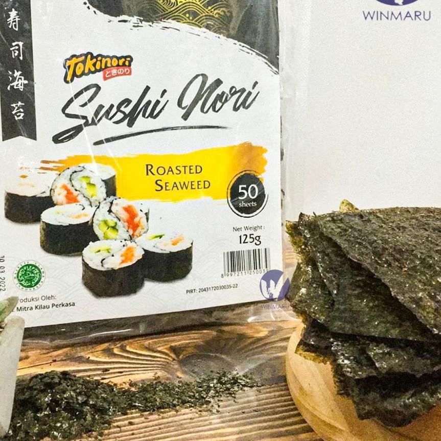 

☄ Tokinori Sushi Nori Seaweed Rumput Laut 50 sheets/lembar ❃