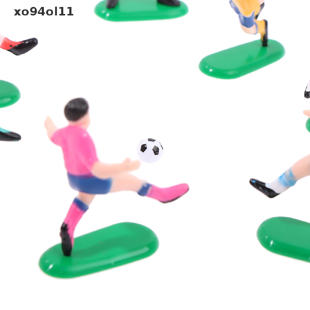 Xo Football Game Mainan Anak Hajatan Gawang Gate Pastry Art Ulang Tahun Cupcake Topper OL