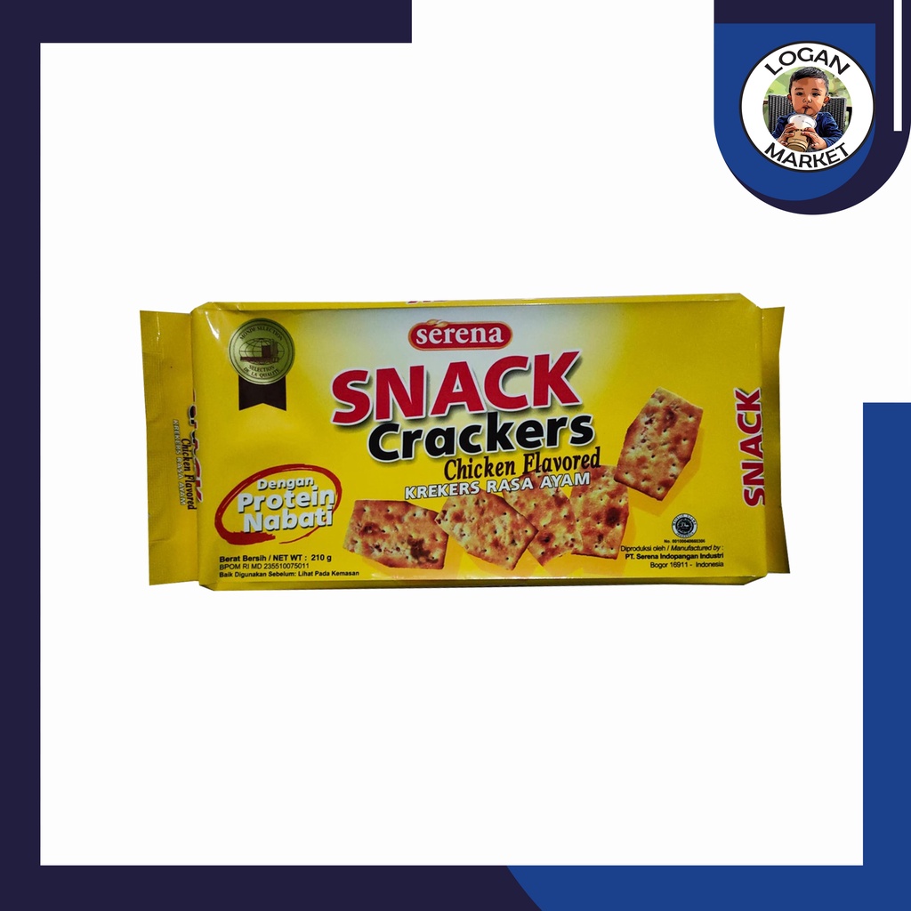 

Monde Serena Snack Crackers Chicken Flavored 210gram 210 gram