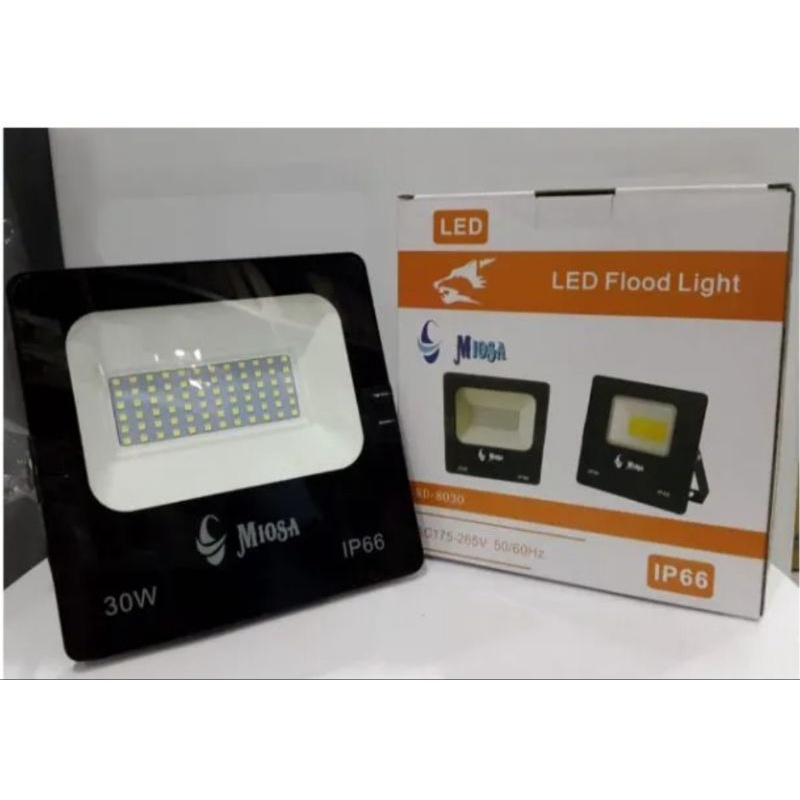 LED SOROT MERK MIOSA WARNA PUTIH dan KUNING 50/30/20/10 Watt