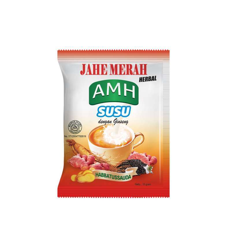 PSP Jahe Merah Super AMH 1 Renceng | 1 Renteng 12 sachet (original) 10 Sachet (Varian Rasa)